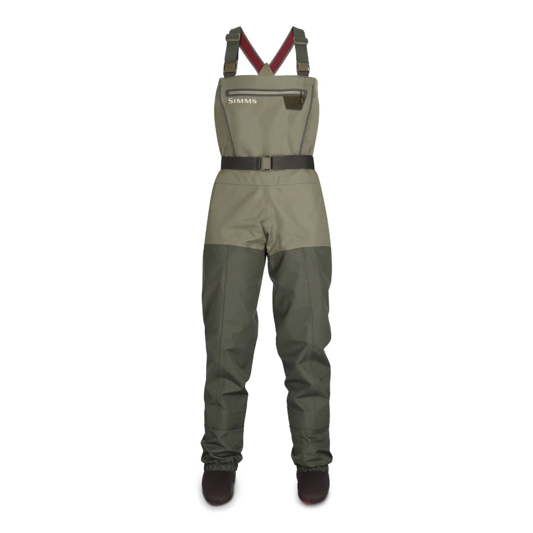 Simms Tributary Stockingfoot Waders Women's Basalt 9-10 Boot Size 2XL