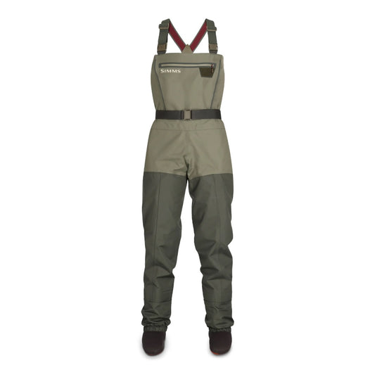 Simms Tributary Stockingfoot Waders Women's Basalt 9-10 Boot Size L Full