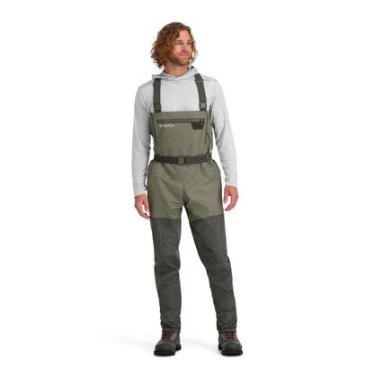 Simms Tributary Stockingfoot Waders Men's Basalt 9-11 Boot Size M King