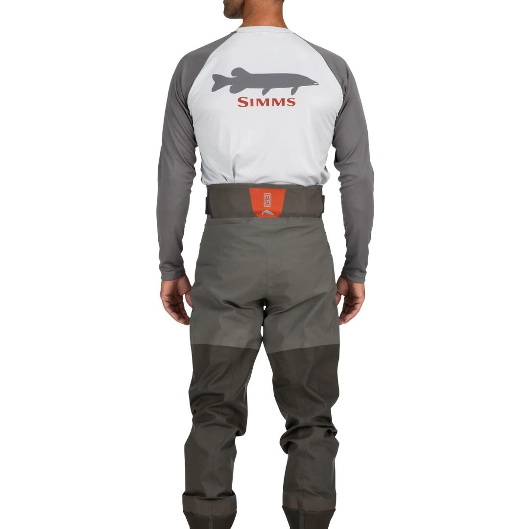 Simms G3 Guide Pants Men's Gunmetal 9-11 Boot Size L Long
