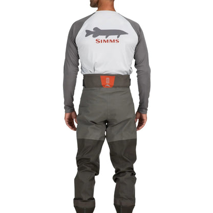 Simms G3 Guide Pants Men's Gunmetal 9-11 Boot Size L Long