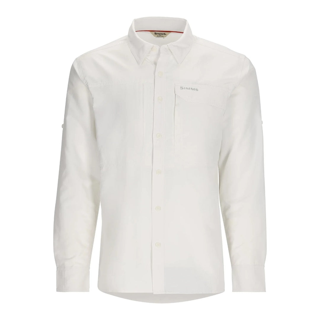 Simms Guide Shirt Men's White Size L