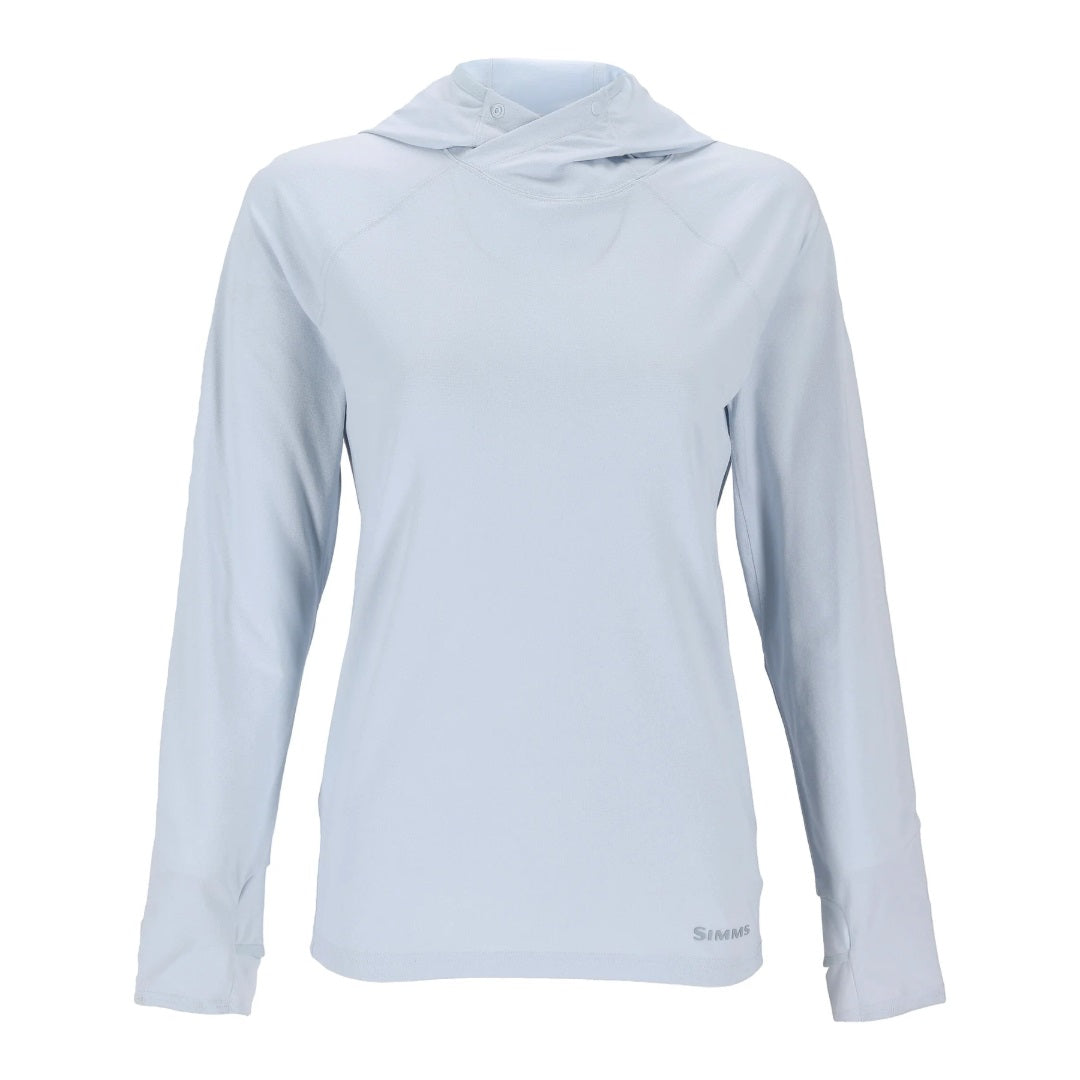 Simms Solarflex Hoodie Women's Bimini Blue Size XL