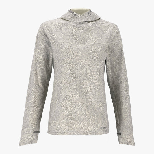 Simms Solarflex Hoodie Women's Swirl Shale Size XL
