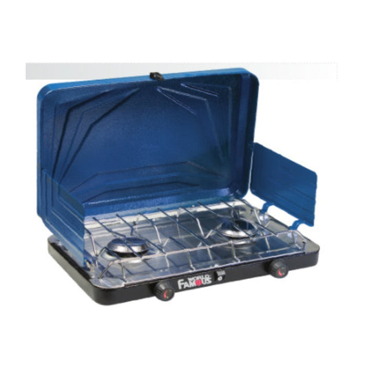 World Famous Deluxe 2 Burner Propane Stove
