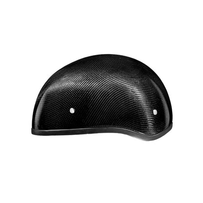 Classic QR Beanie Helmet Without Visor Dull Carbon Size L