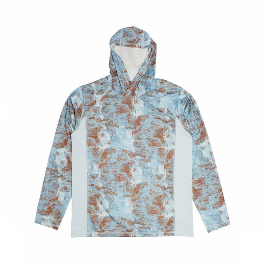 Simms Challenger Solar Hoodie Men's Steel Blue Size M