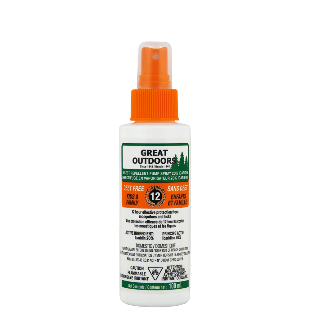 Great Outdoors Insect Repellent 20% Icaridine 100 ml