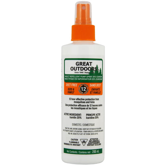 Great Outdoors Insect Repellent 20% Icaridine 200 ml