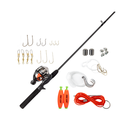 Zebco 404 Hoss 5'6" Spincast Combo with Tackle (In-Store Pickup Only)