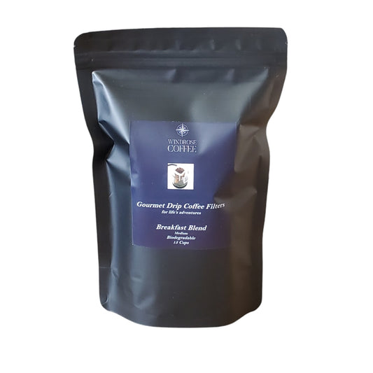 Windrose Gourmet Breakfast Blend Coffee 15-Cup