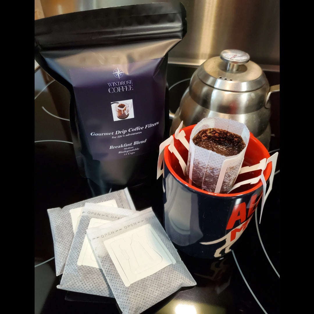 Windrose Gourmet Breakfast Blend Coffee 15-Cup