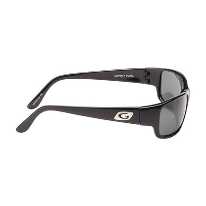 Guideline Current Polarized Sunglasses Black Frame Gray Lens
