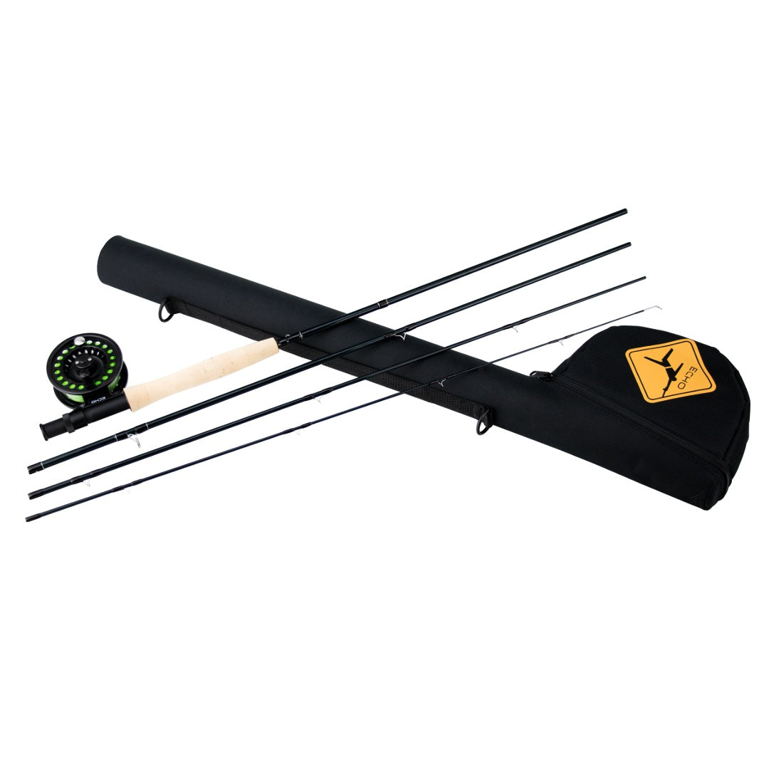 Echo Lift Fly Rod Kit 9' 8wt 4-Piece with Case and Reel