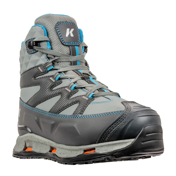 Korkers Bantam Lite Felt & Kling-On Soles Women's Size 8