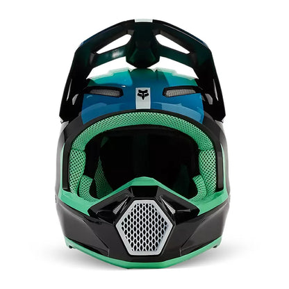 Fox V1 Ballast Helmet Black and Blue Size M