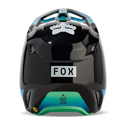 Fox V1 Ballast Helmet Black and Blue Size M