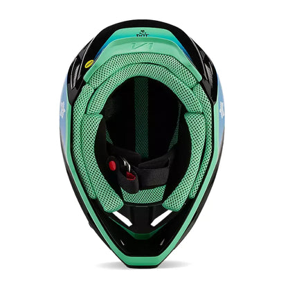 Fox V1 Ballast Helmet Black and Blue Size M