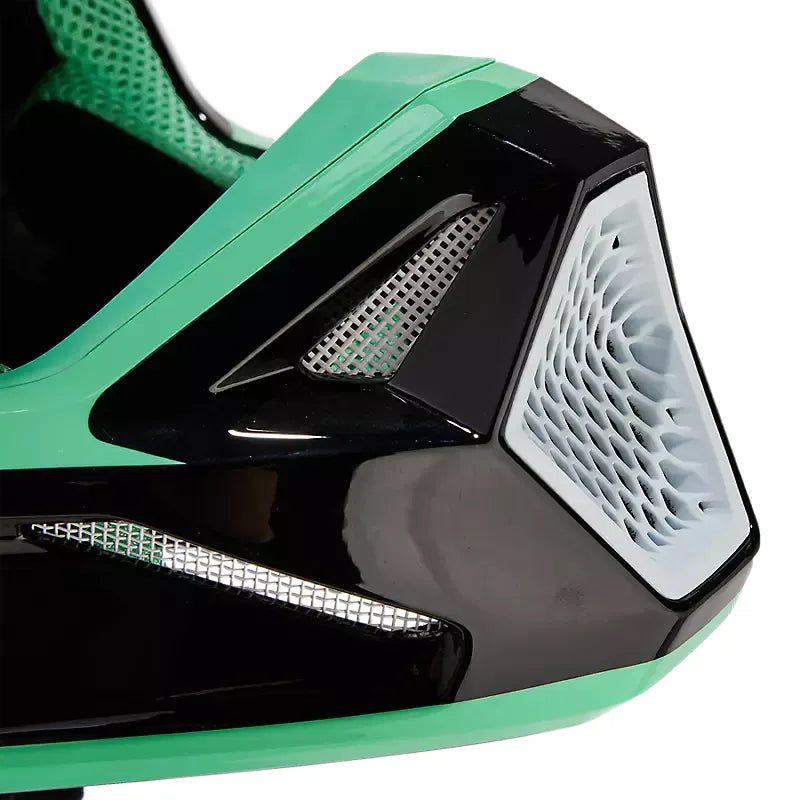 Fox V1 Ballast Helmet Black and Blue Size M