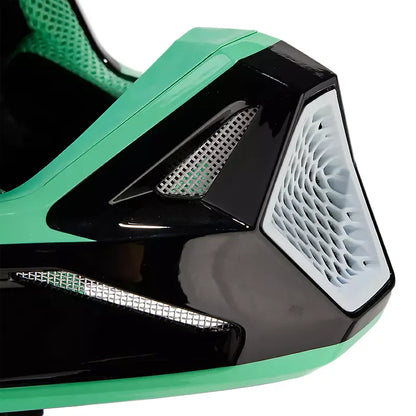 Fox V1 Ballast Helmet Black and Blue Size M