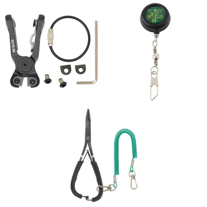 Dr. Slick Fly-Tying Gift Set with Nipper, Reel & Mitten Scissor Clamp