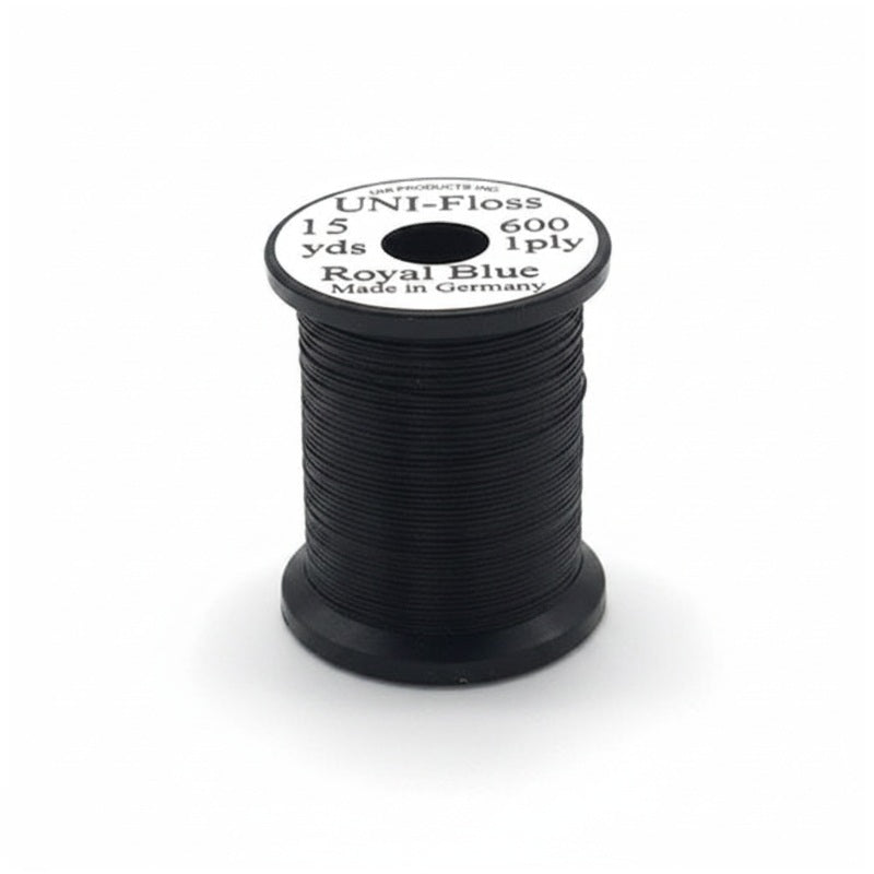 Uni-Floss Black 1-Ply 15 yd