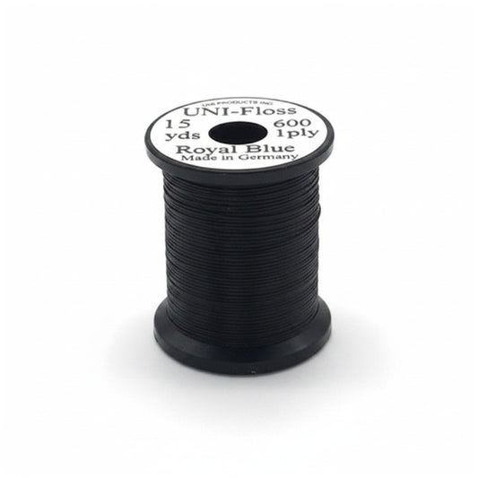 Uni-Floss Black 1-Ply 15 yd