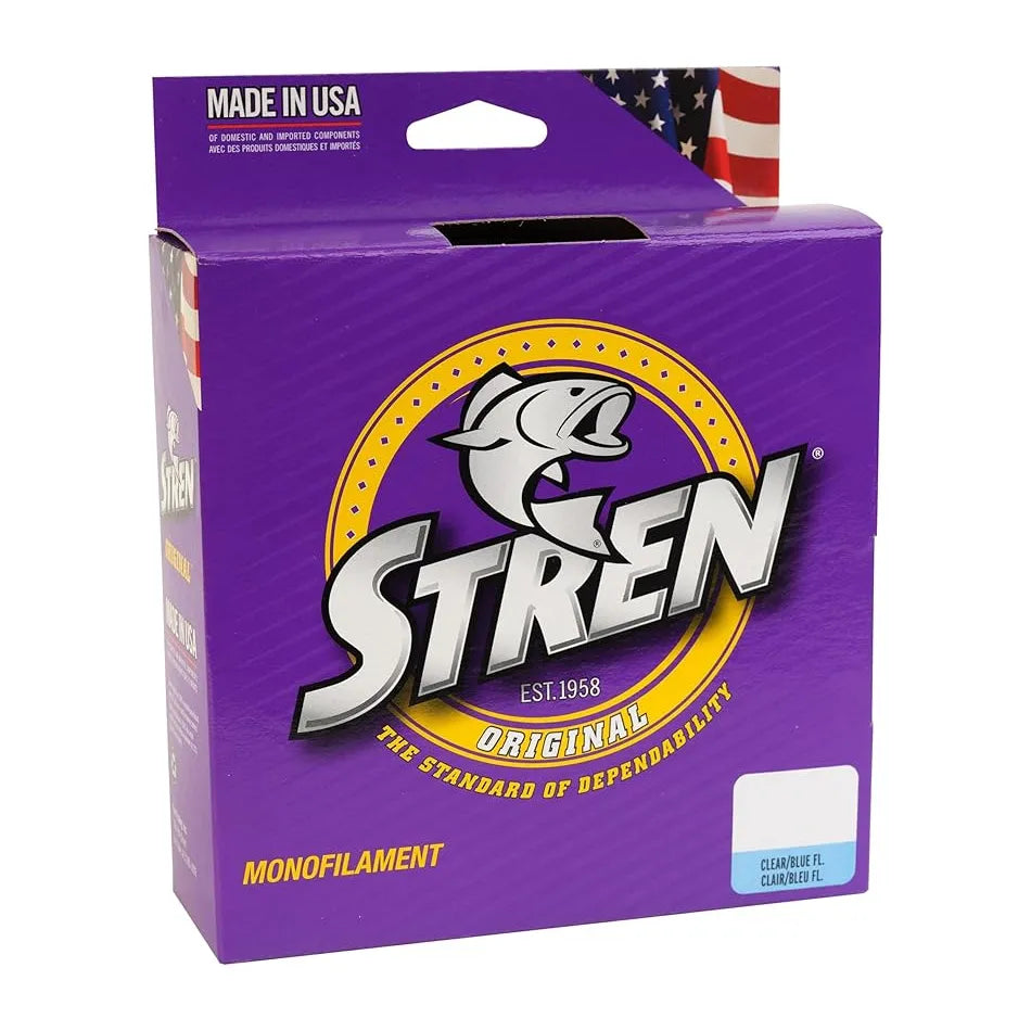 Stren Mono Clear Blue 8lb 100yd