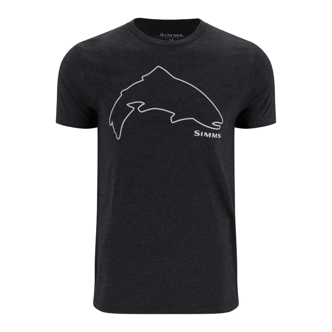 Simms Trout Outline Men's T-Shirt
