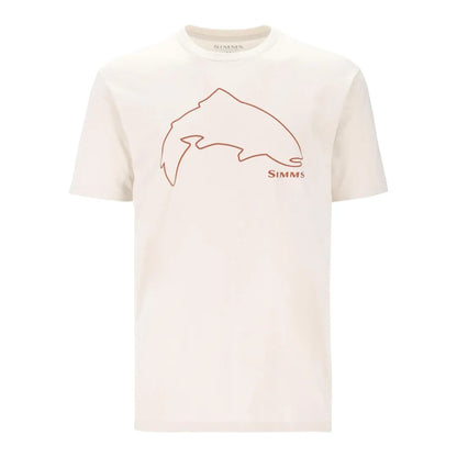 Simms Trout Outline Men's T-Shirt