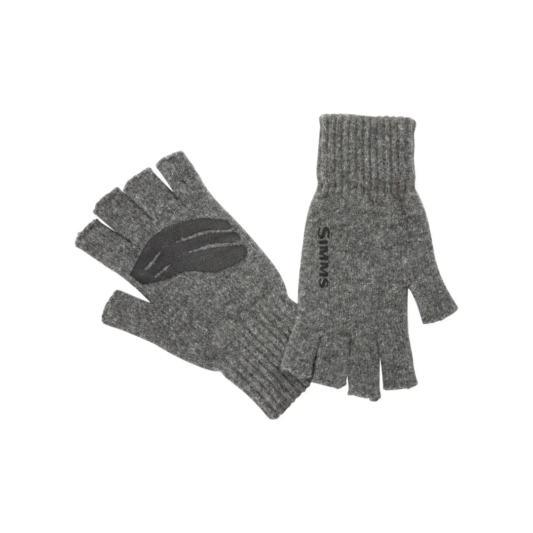 Simms Wool Half-Finger Gloves