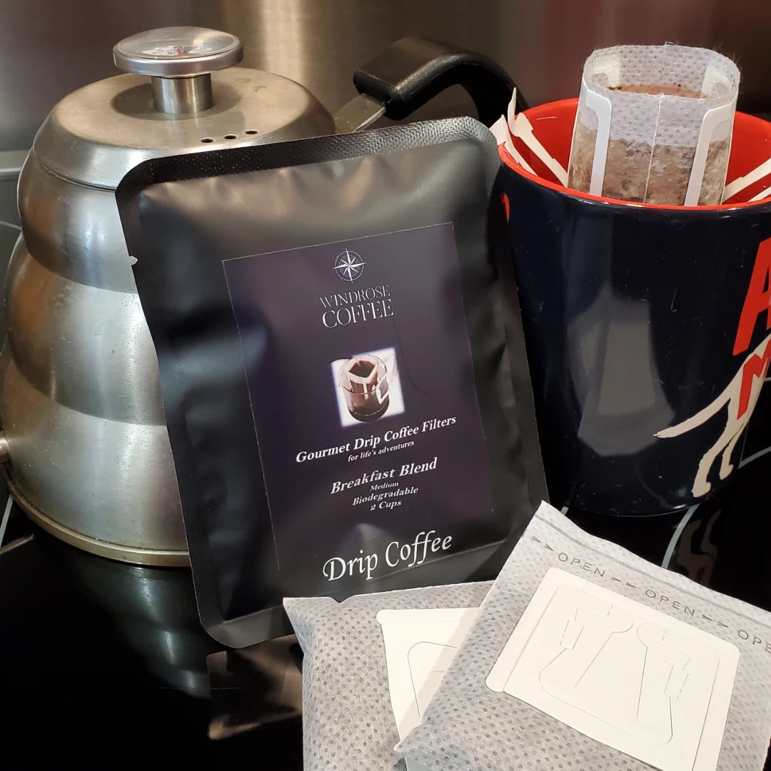 Windrose Coffee Prefilled Coffee Filters