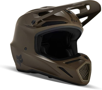 Fox V3 Solid Helmet Dirt Brown Size L