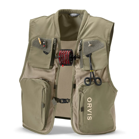 Orvis Clearwater Mesh Vest Dusty Olive 2X-Large