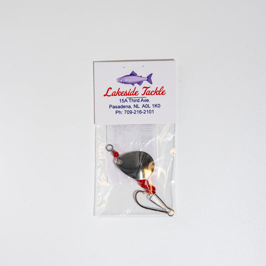 Lakeside Tackle Silver Single Spinner #3