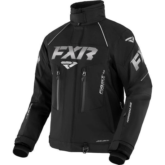 FXR Adrenaline Jacket Women's Black and Silver Size 20