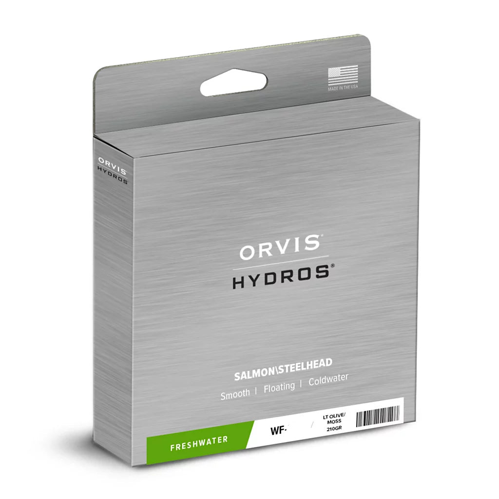 Orvis Hydros Salmon/Steelhead Fly Line Light Olive/Moss WF7
