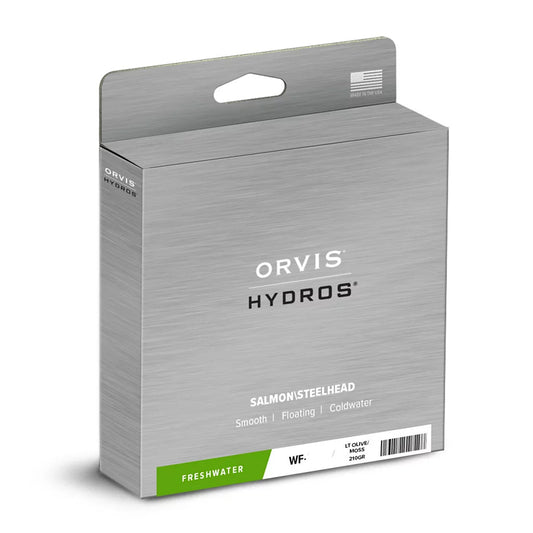 Orvis Hydros Salmon/Steelhead Fly Line Light Olive/Moss WF7