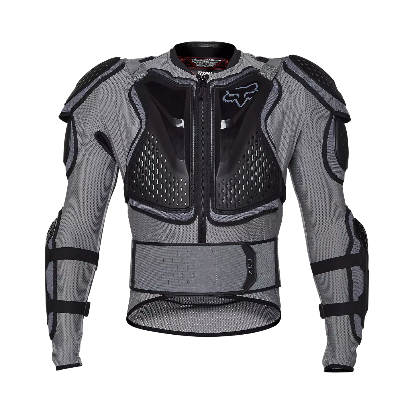 Fox Titan Sport Chest Guard Jacket Men's Charcoal Grey Size S