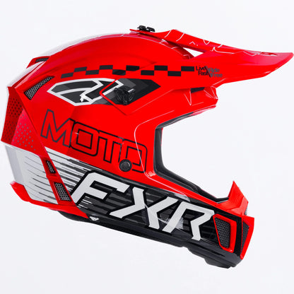 FXR Clutch MX Helmet Youth's Red Size XL