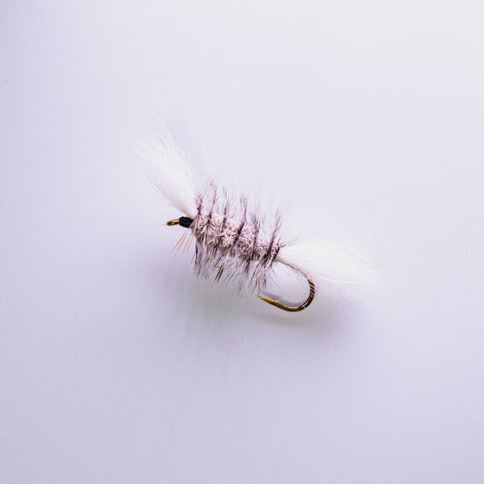 Dry Fly Green Body Green Hackle Bomber #6