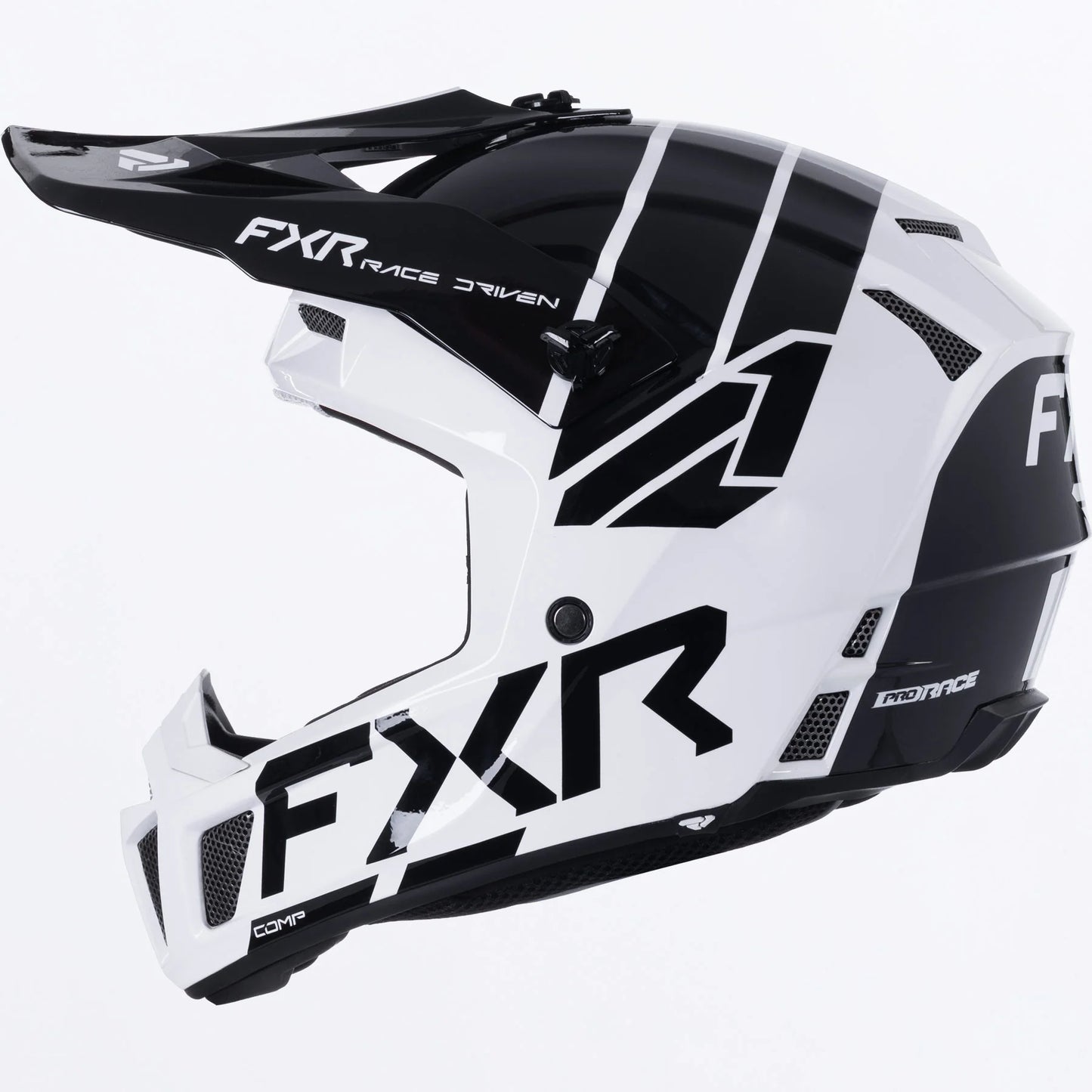 FXR Clutch MX Helmet Youth's White/Black Size M