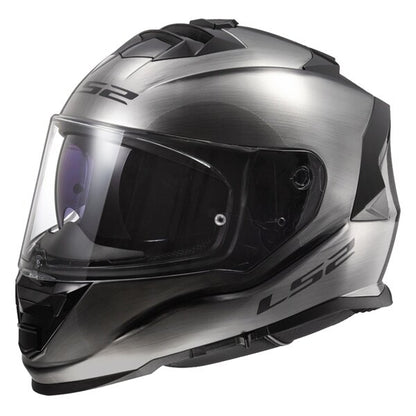 LS2 Assault Helmet Glossy Brushed Alloy Size 2XL