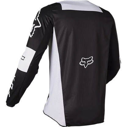 Fox Racing Jersey 180 Lux Black and White Size 2XL