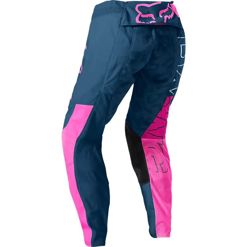 Fox 180 Skew Pants Youth Girls' Navy Blue and Pink Size 28