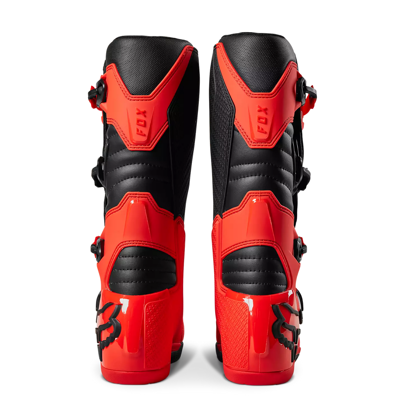 Fox Comp Boots Fluorescent Red Size 9