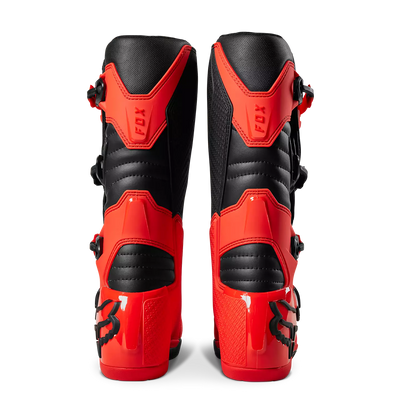 Fox Comp Boots Fluorescent Red Size 9