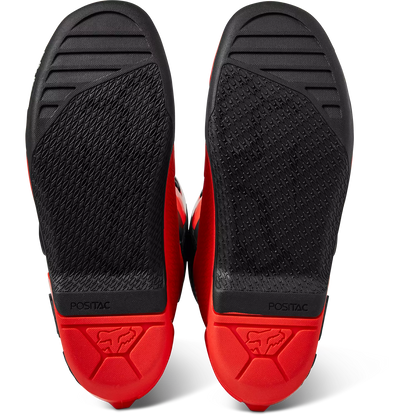 Fox Comp Boots Fluorescent Red Size 9