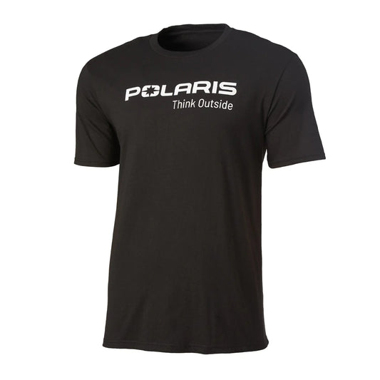 Polaris Think Outside Tee Men's Black Size 3XL