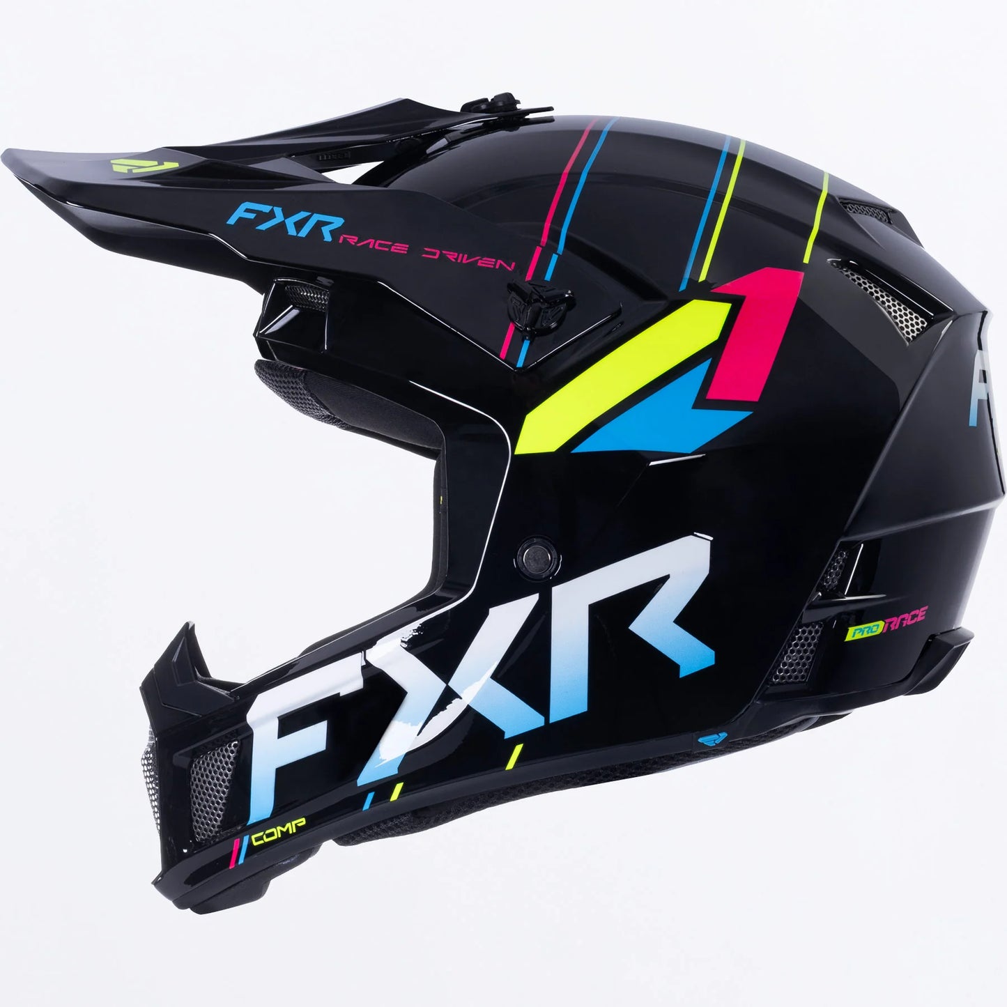 FXR Clutch Comp MX Helmet Rave Size L